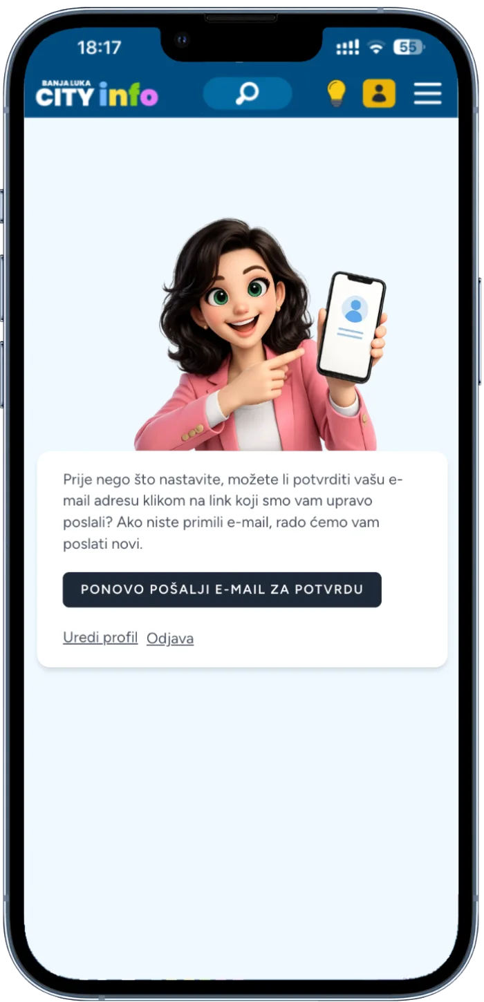 Popunjavanje registracione forme