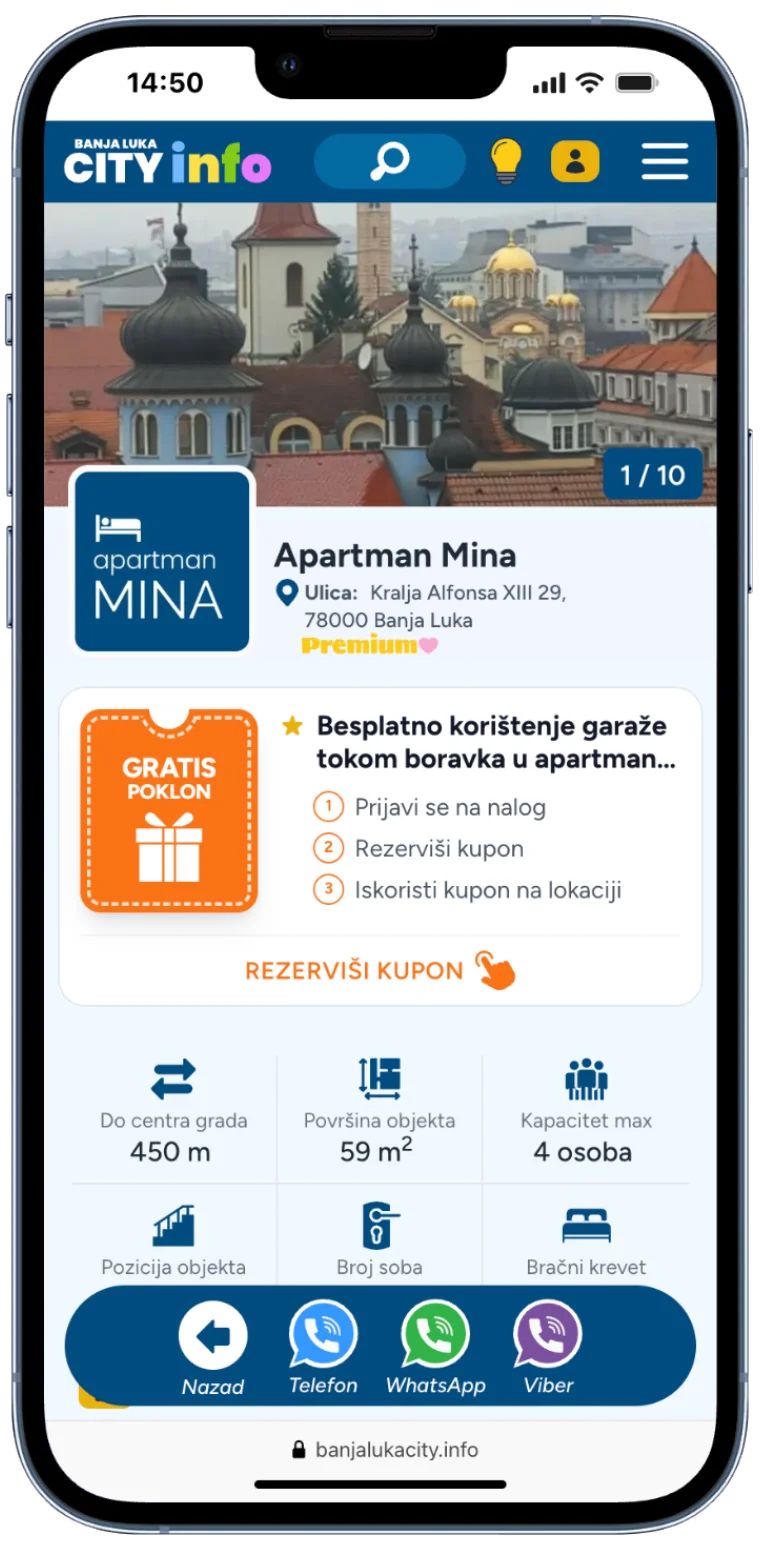 Kupon na stranici partnera