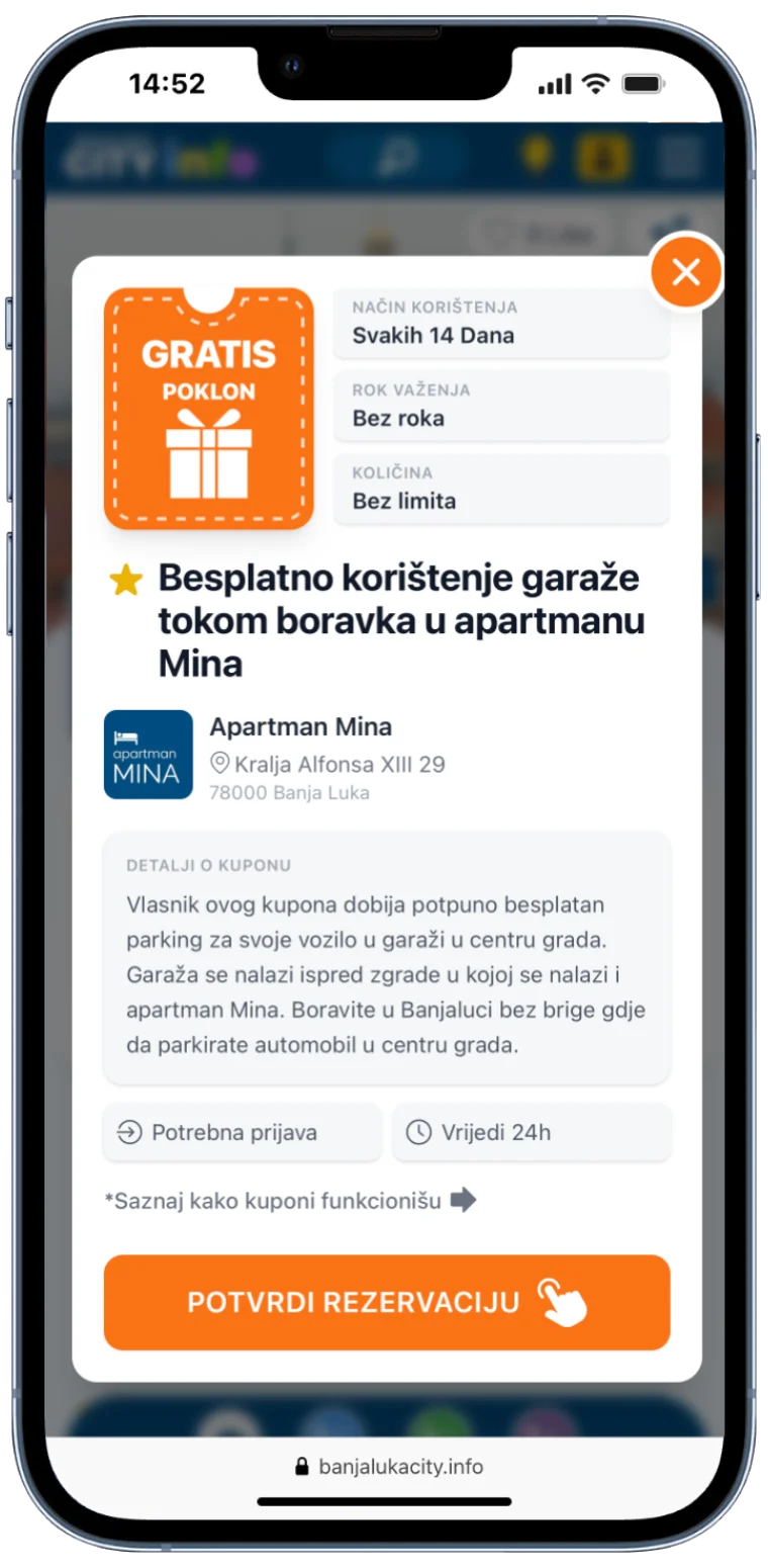 Potvrda rezervacije