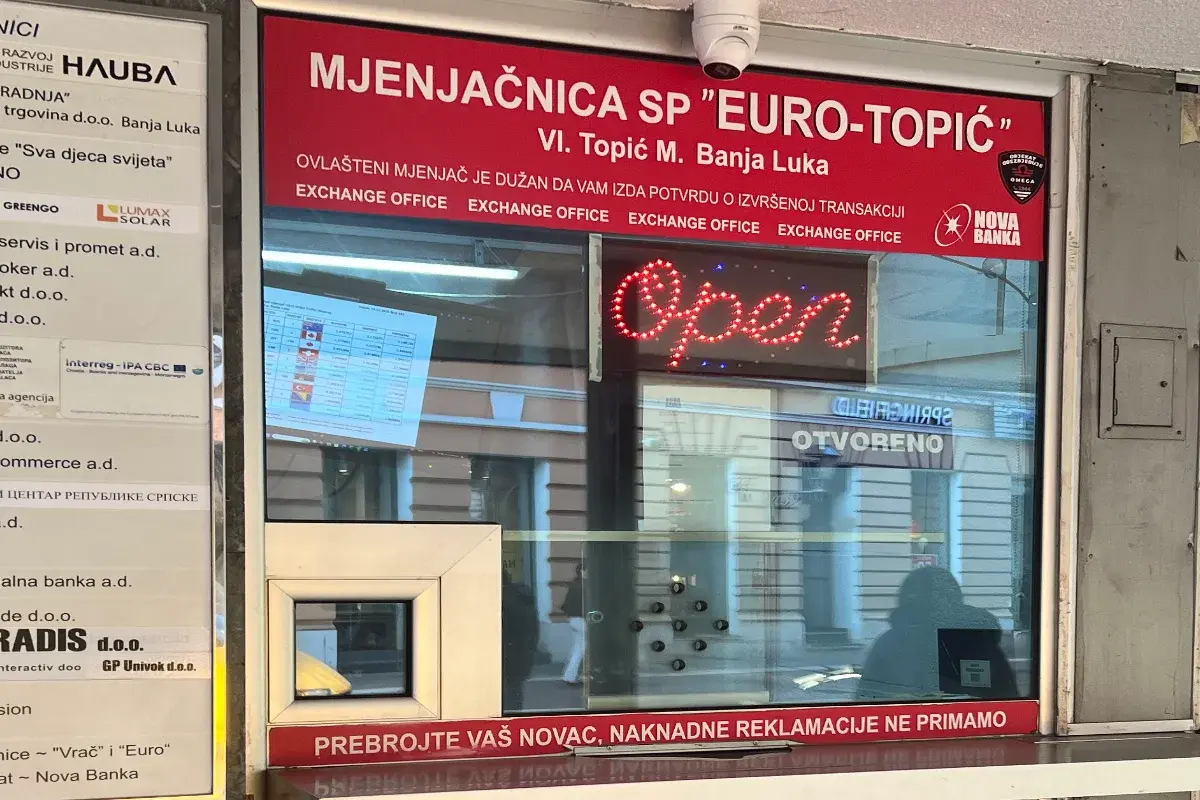 Mjenjačnica Euro-Topić
