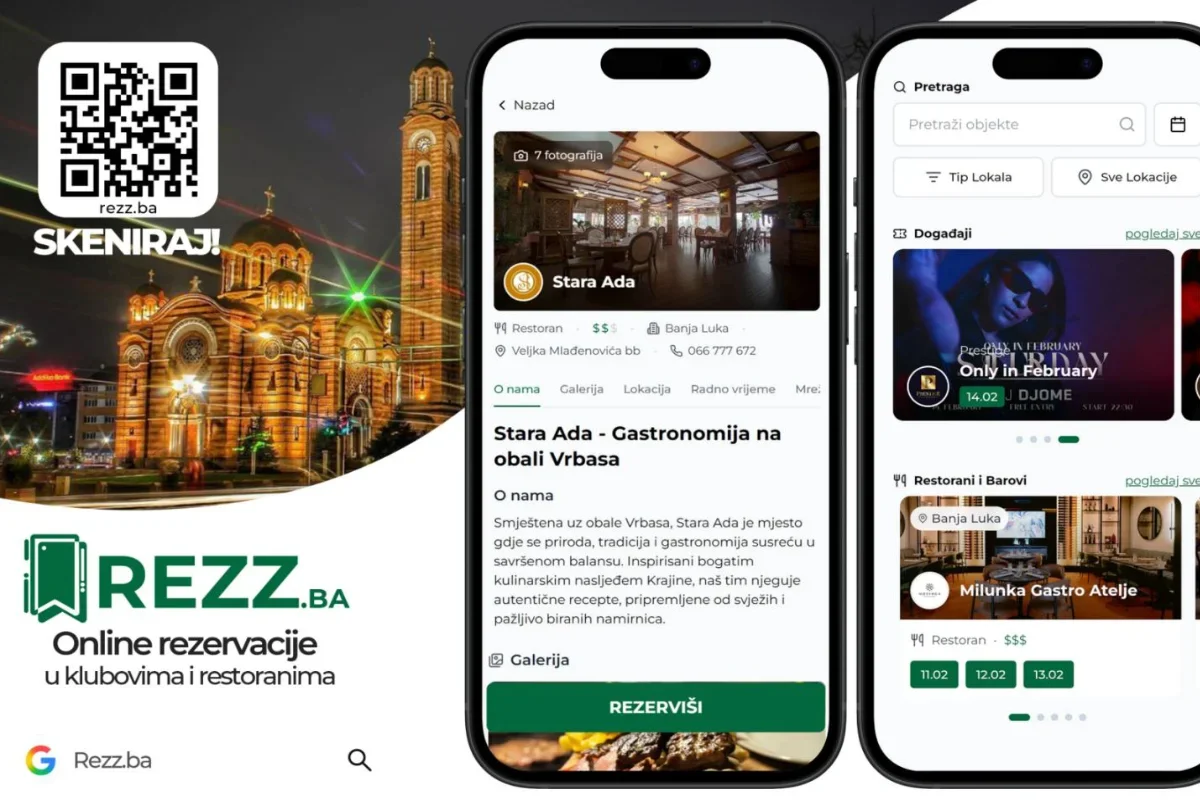 Rezz.ba - Platforma za rezervacije