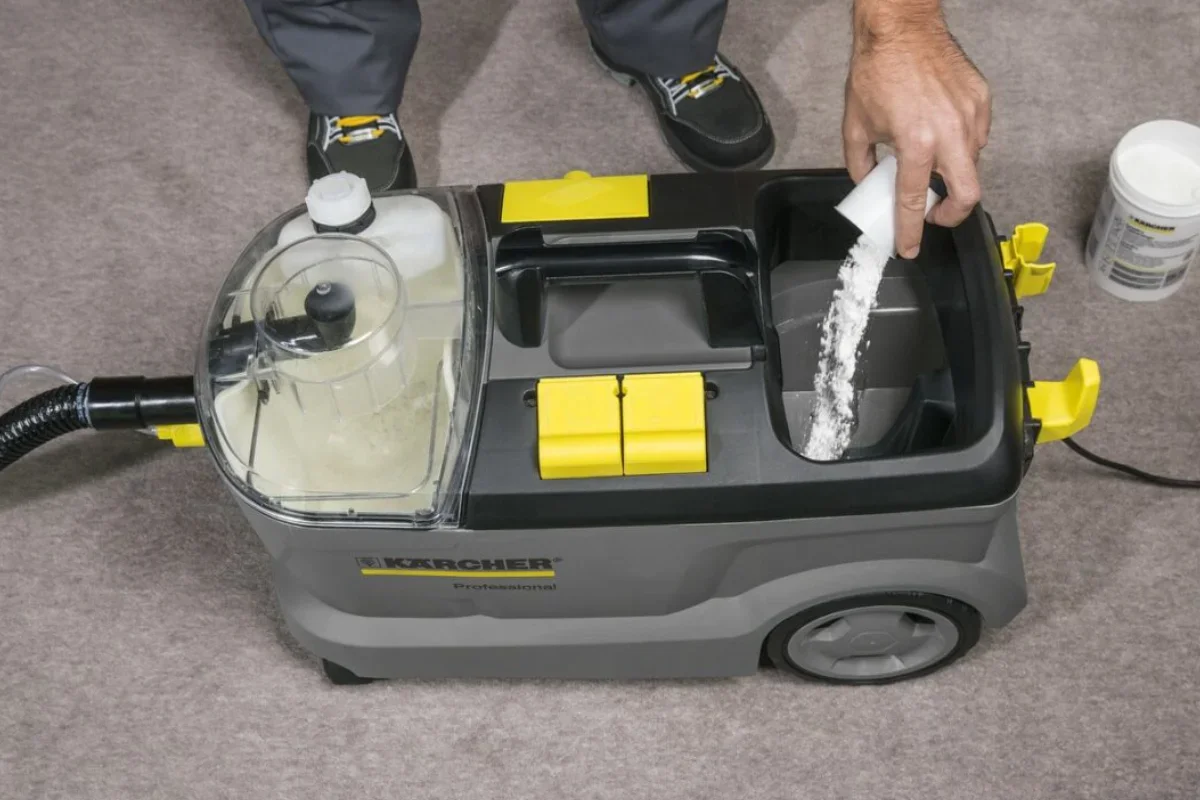 Dubinsko pranje i najam mašine Puzzi 10