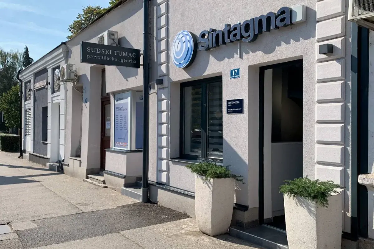 Prevodilačka agencija Sintagma 