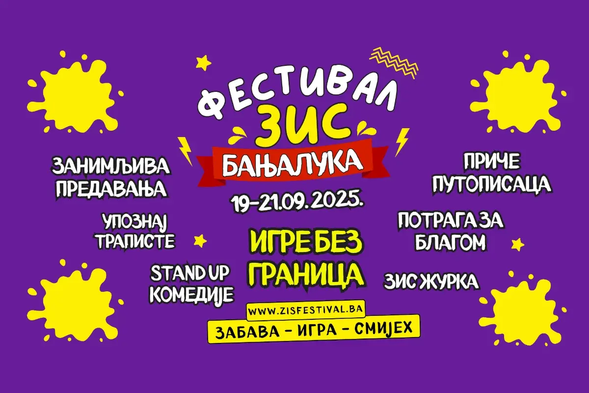 Festival zabave, igre i smijeha "ZIS 2025"
