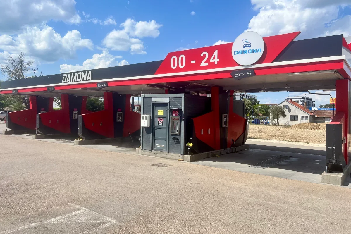 Samouslužna Autopraona Damona