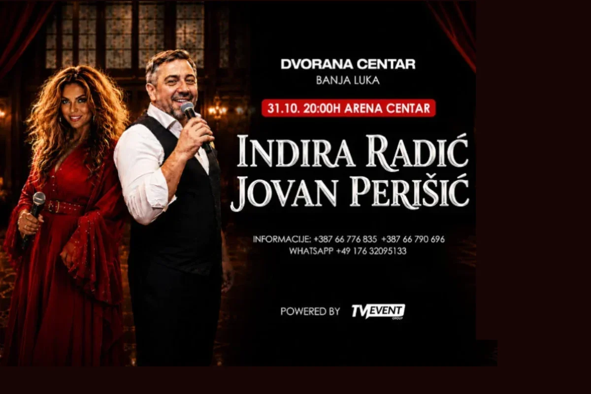 Indira Radić i Jovan Perišić koncert