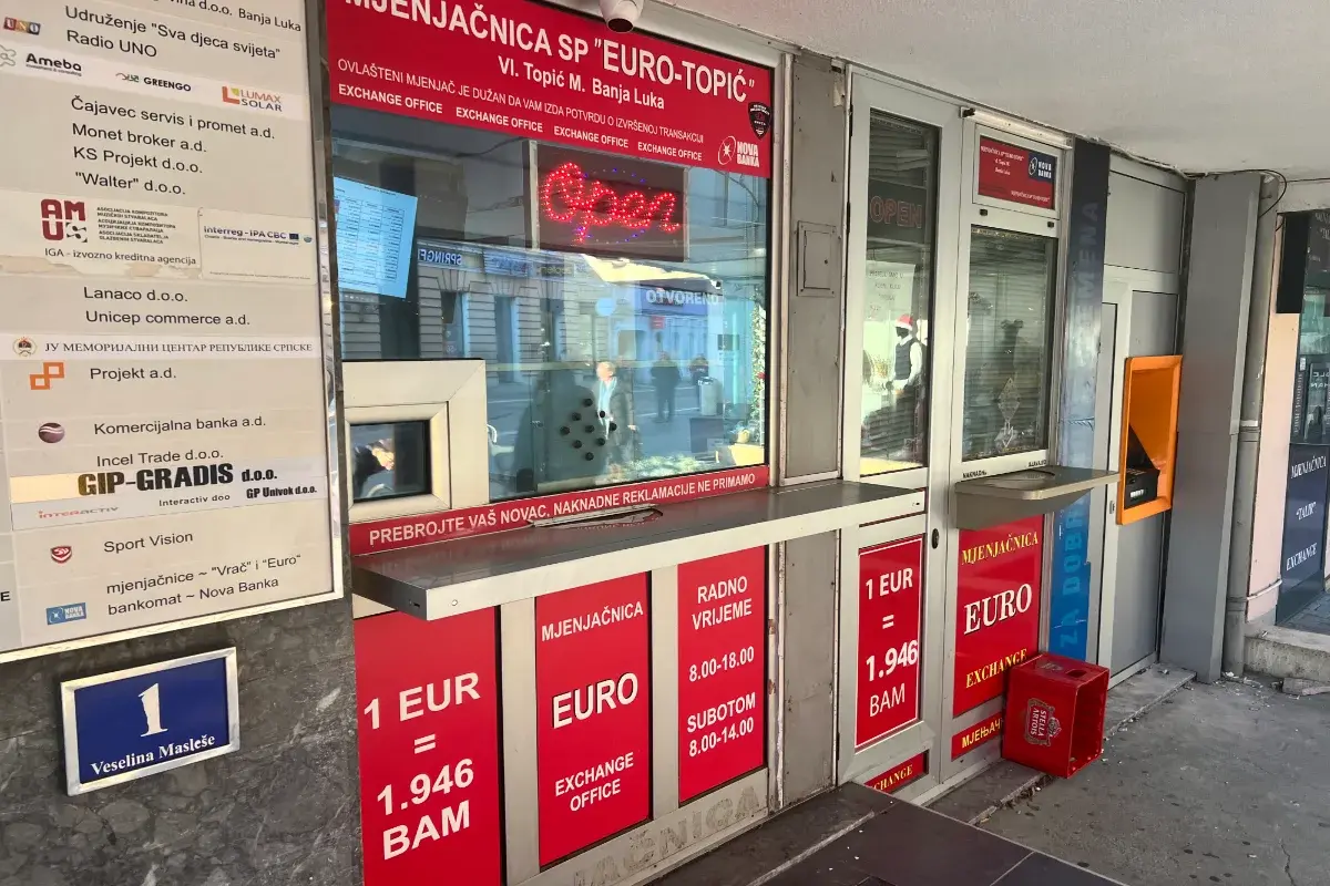 Mjenjačnica Euro-Topić