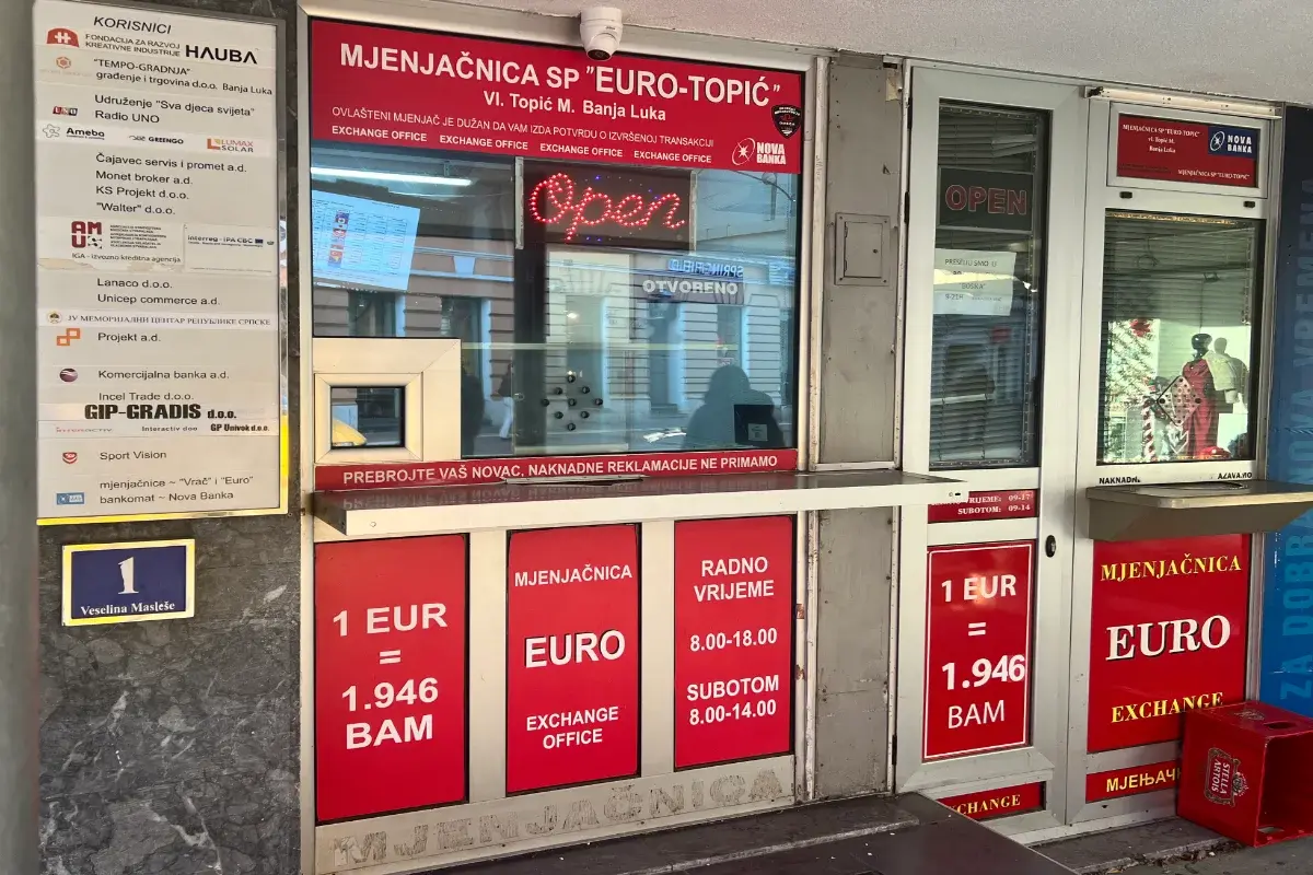 Mjenjačnica Euro-Topić