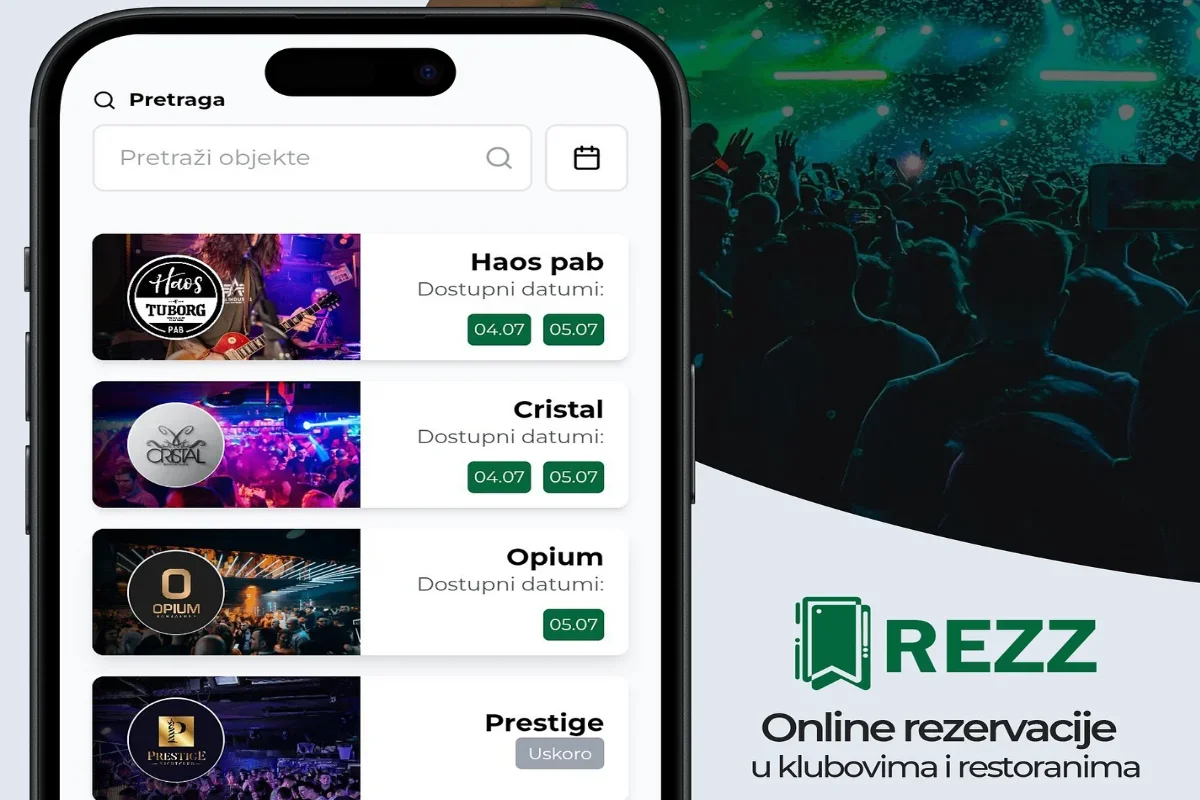 Rezz.ba - Platforma za rezervacije